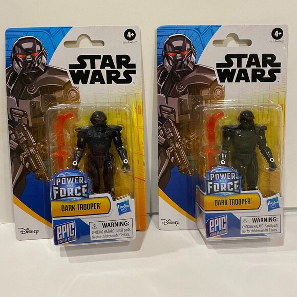 Star Wars 2 Figurines New Sealed dark Trooper - Picture 1 of 4